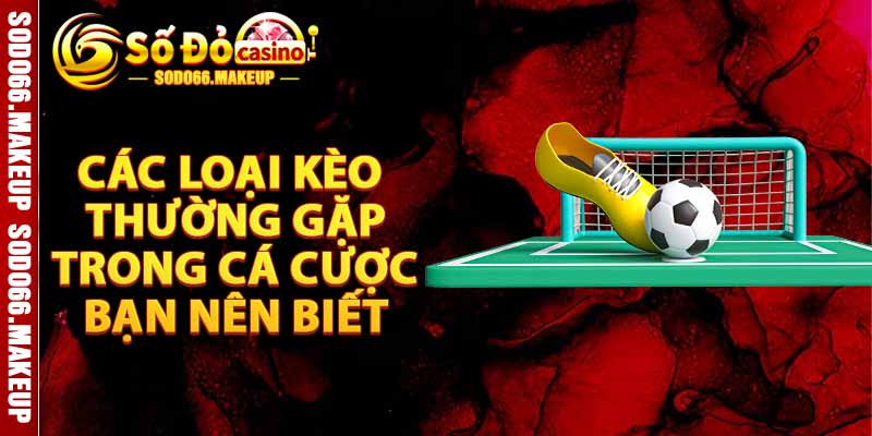 Các Loại Kèo Thường Gặp Trong Cá Cược Bạn Nên Biết
